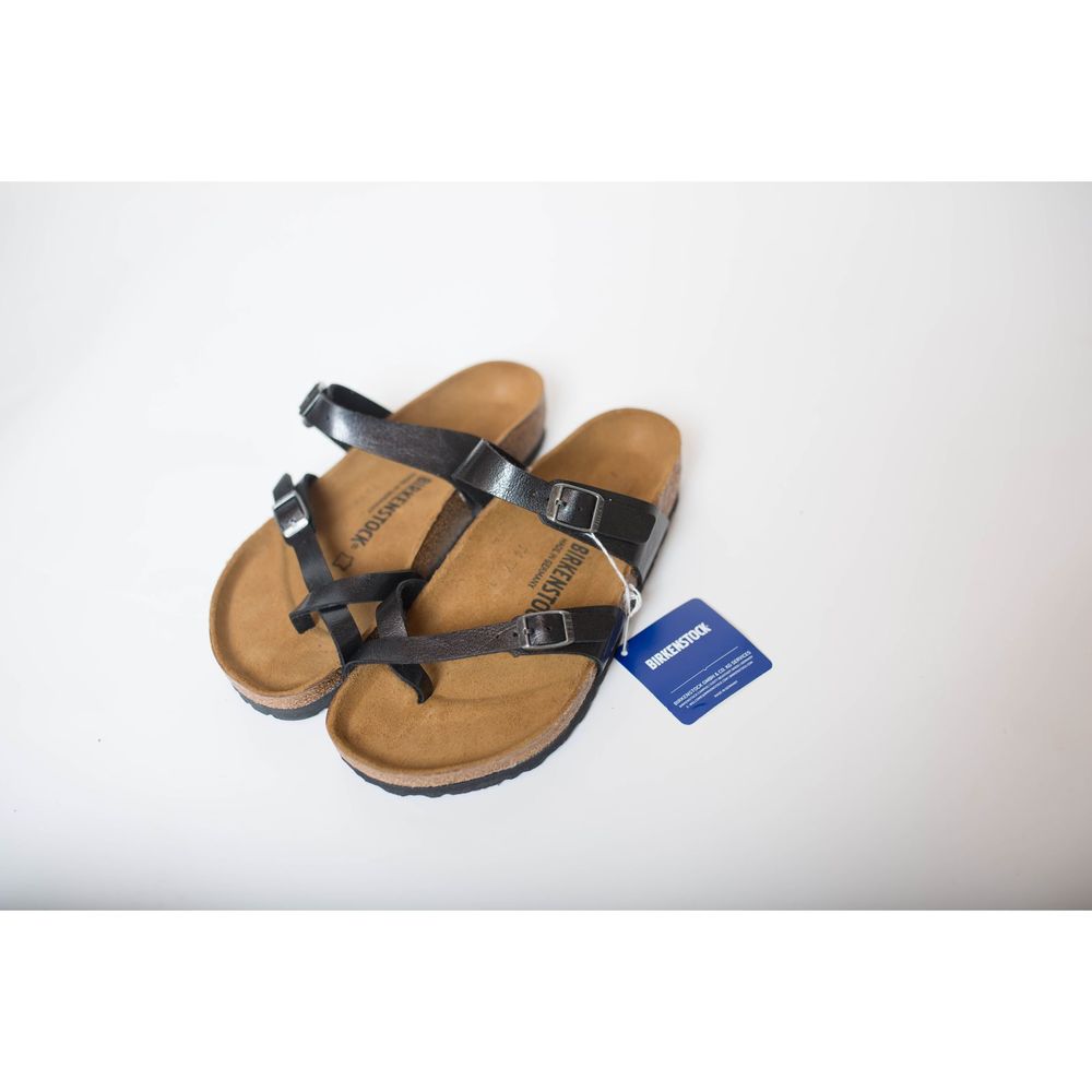 NWT Birkenstock Mayari slide sandal black 38